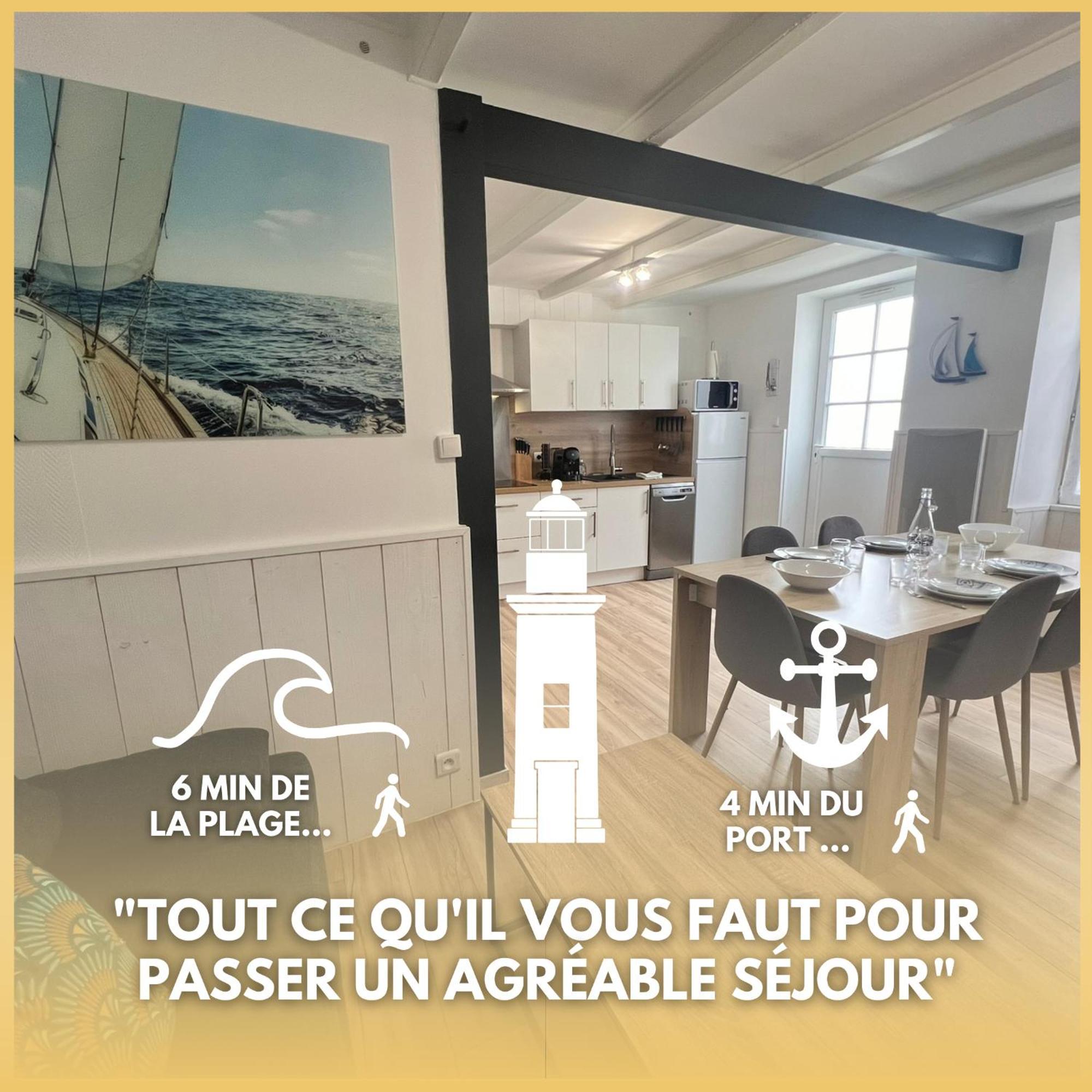 Le Phare De La Cotiniere - Proche Port Et Centre Ville La Flotte Exterior foto